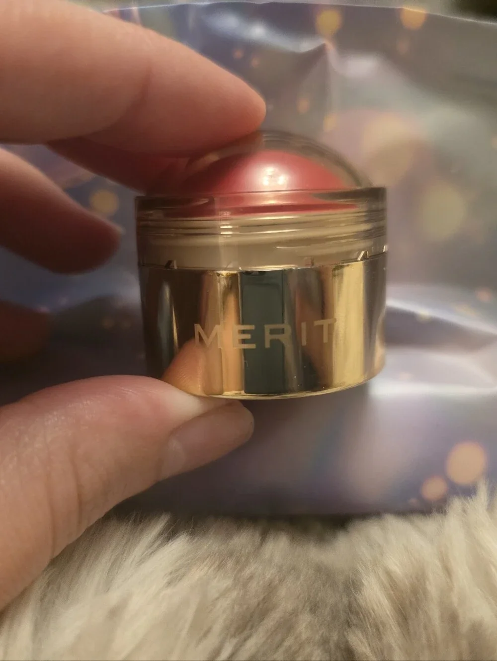 NEW Merit flush balm in le bonbon